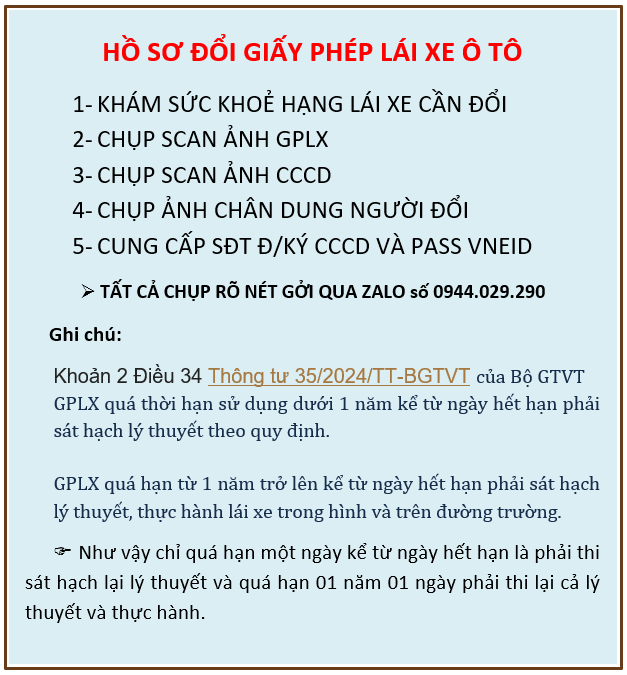 Doi Gplx